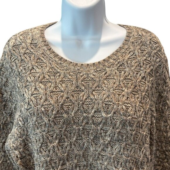 Jeanne Pierre Lattice‎ Knit Pullover Sweater Size XL – Cozy Winter Vibes - Picture 3 of 4